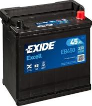 EXIDE EB450 - BATERIA 45 AH.+ DER