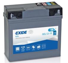 EXIDE GEL1219 - BATERIA 19 (20H.) 185X80X170 MM.