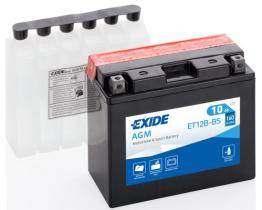 EXIDE ET12BBS - BATERIA 10 AH. 150X70X130 MM.