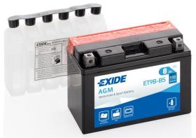 EXIDE ET9BBS - BATERIA 8 AH. 150X70X105 MM.