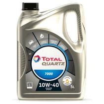 TOTAL LUBRICANTES 5L 7000G - QUARTZ 7000 ENERGY 10W40 5L.