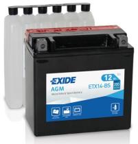 EXIDE ETX14BS - BATERIA DE MOTO