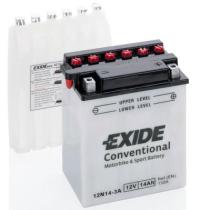 EXIDE 12N143A - BATERIA 14 AH. 134X89X166 MM.