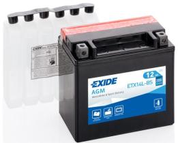 EXIDE ETX14LBS - BATERIA 12 AH.