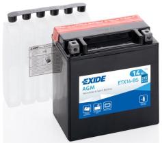 EXIDE ETX16BS - BATERIA 14 AH.