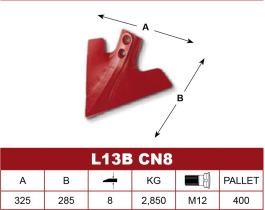 LA PIRENAICA L13B CN - REJAS CULTIVADOR 13B CN