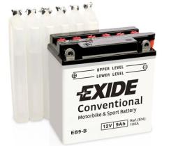 EXIDE EB9B - CONVENTIONAL - 12V