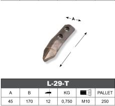 LA PIRENAICA L29 TUNGSTENO - TUNGSTENO L-29-T REJA SEMBRADORA