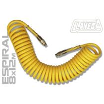 CLAVESA TW0033 - ESPIRAL 8MM X 12MM X 8M AMARILLO EP-0033