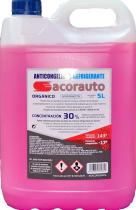 SACORAUTO 5L 30%ROSA - ANTICONGELANTE ORGANICO 30% ROSA 5L