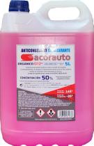 SACORAUTO 5L 50%ROSA - ANTICONGELANTE ORGANICO 50% ROSA 5L