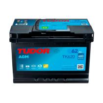  TUDOR TK620 - BATERIA 12 V 62AH 680A +ETN 0 242X1