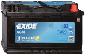 EXIDE EK820 - BATERIA AGM 82AH 800A EXIDE