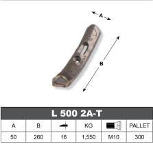 LA PIRENAICA L5002AT - REJA L500 2A TUNGSTENO