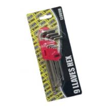 CLAVESA LL009H - JUEGO LLAVES ALLEN HEX KIT 10-50