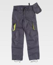 WORKTEAM PANTA1619-40 - PANTALON MULTIBOLSILLOS T-40