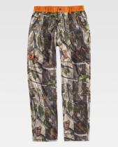 WORKTEAM S8360-XL - PANTALON SF SHELL COMBINADO CAMUFLAJE T-XL